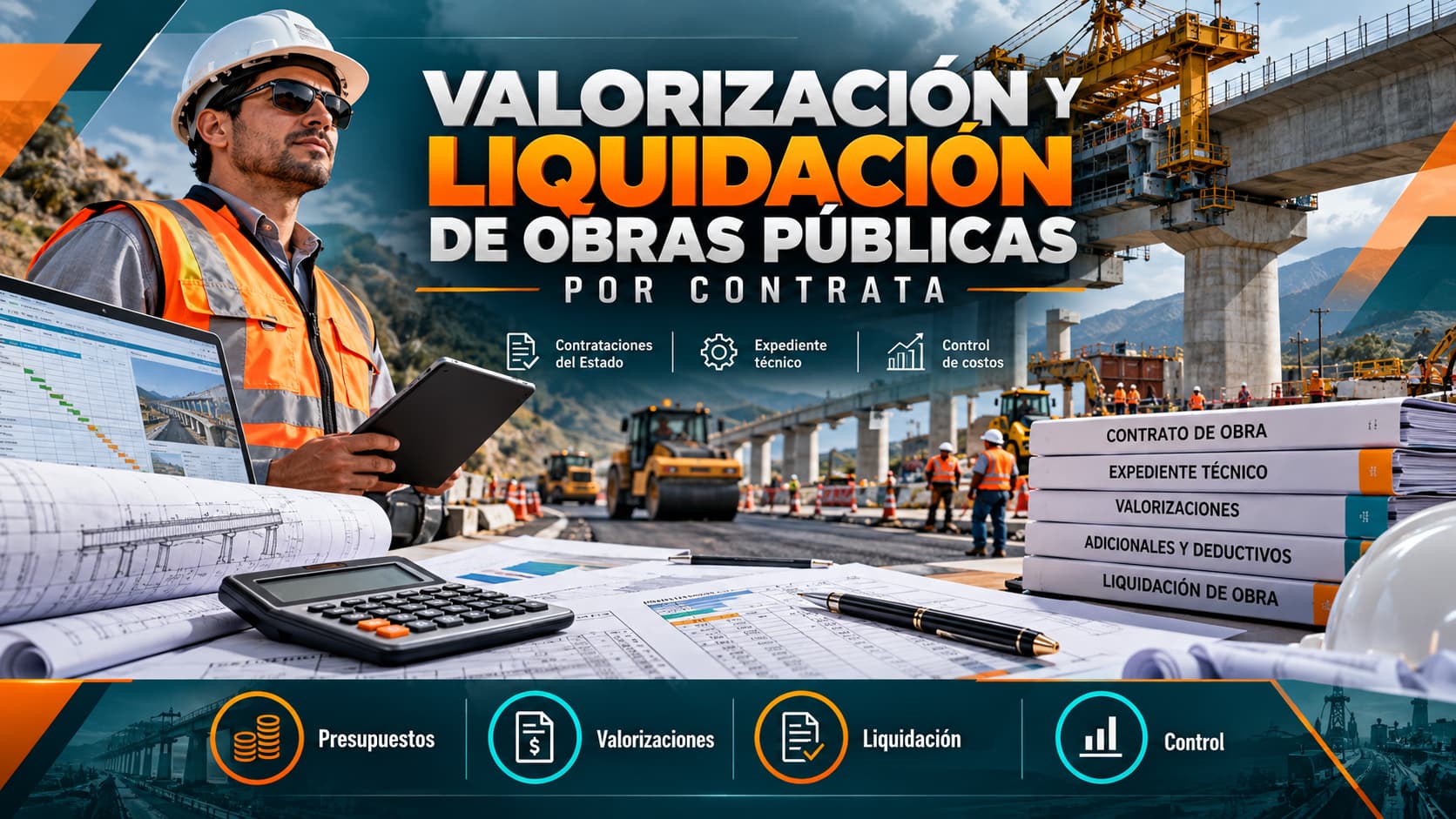 Valorización y Liquidación de Obras Públicas por Contrata