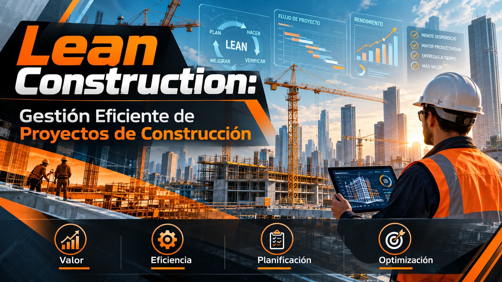 Lean Construction: Gestión Eficiente de Proyectos de Construcción